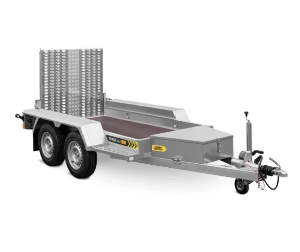 Lorries maskinsläp med ramper